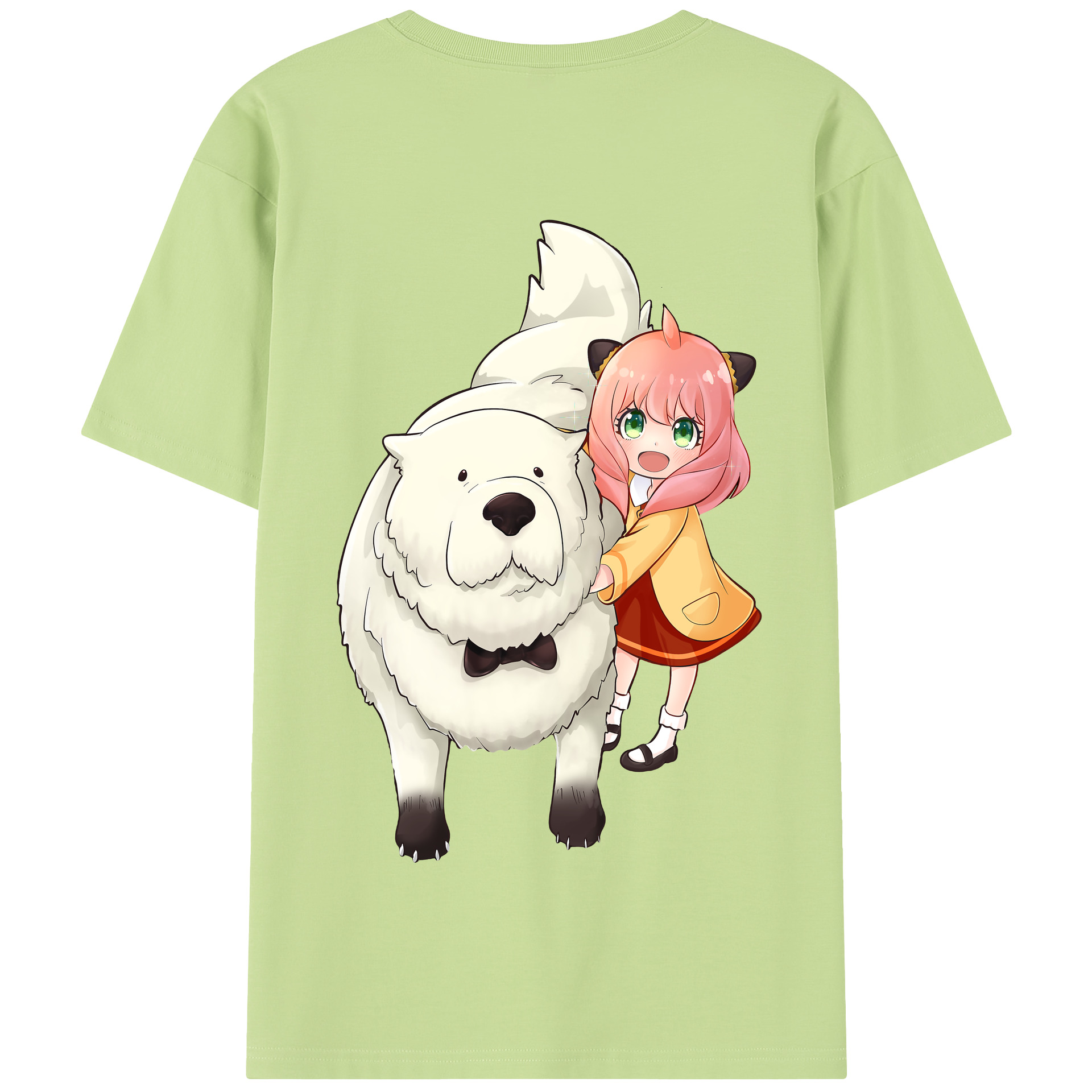 （画像用） SPY×FAMILY间谍家家酒 綿100％半袖Tシャツ（背面プリント）